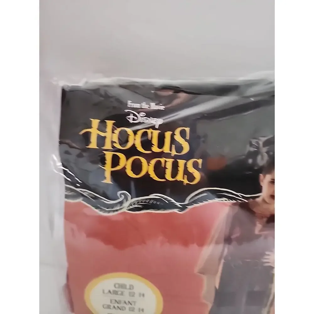 Party City Hocus Pocus Mary Sanderson Halloween Costume Girls L 12/14 NWT
